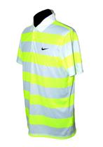 NIEUWE NIKE GOLF polo, heren, neon geel/zilver, Mt. M, Kleding | Heren, Sportkleding, Nieuw, Maat 48/50 (M), GOLF Nike, Verzenden