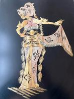 Houtsnijwerk uit Djojakarta - Indonesische kunst, Ophalen of Verzenden