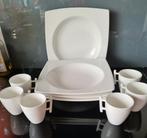diepe soep / pasta borden en 6 kopjes van YONG servies, Ophalen, Nieuw, Bord(en), Effen