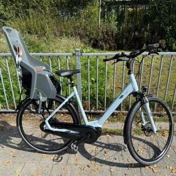 Giant Elektrische Fiets Maat L + 2 Kinderzitjes beschikbaar voor biedingen