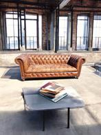Chesterfield bank button seat VINTAGE + GRATIS BEZORGD