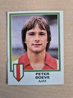 Panini Voetbal 81 Peter Boeve Ajax, Ophalen of Verzenden, Zo goed als nieuw, Ajax, Poster, Plaatje of Sticker