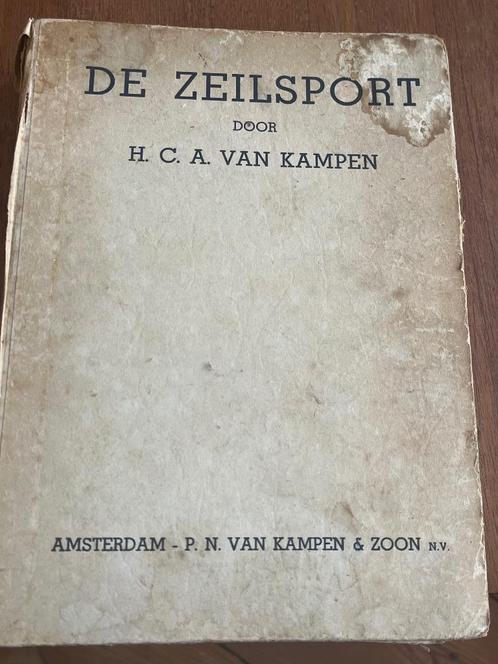 De Zeilsport - H.C.A. van Kampen, Boeken, Sportboeken, Gelezen, Watersport en Hengelsport, Ophalen of Verzenden