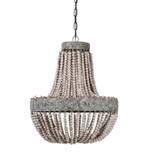 XL kralenkroonluchter, Huis en Inrichting, Lampen | Kroonluchters, Ophalen, Zo goed als nieuw