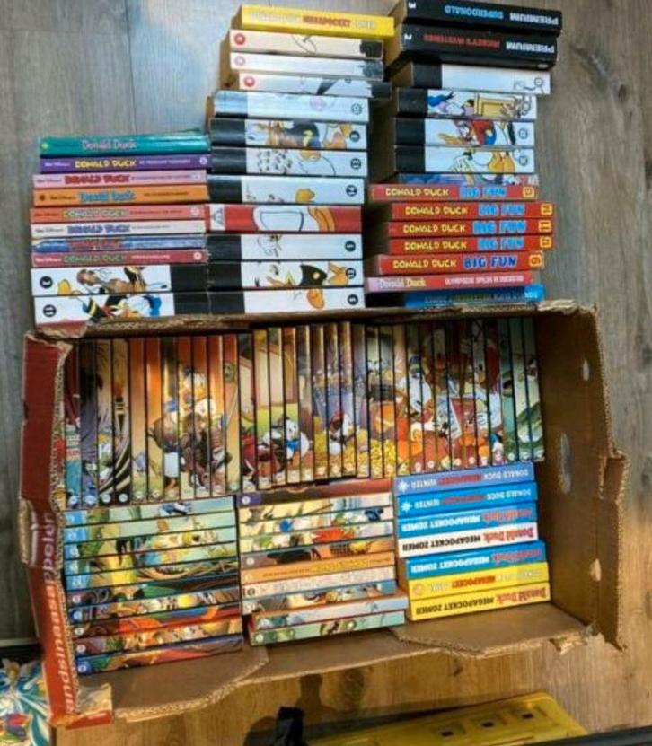 **uitzoeken mogelijk** Heel veel mooie donald duck pockets, Boeken, Stripboeken, Zo goed als nieuw, Meerdere stripboeken, Ophalen of Verzenden