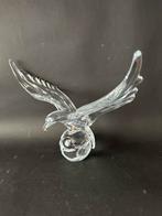 Grote kristallen Sculptuur Adelaar F.M Ronneby Sweden 1960, Antiek en Kunst, Ophalen of Verzenden