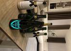 Lege flessen Moët en Dom Perignon met lampjes, Verzamelen, Ophalen, Frankrijk, Champagne