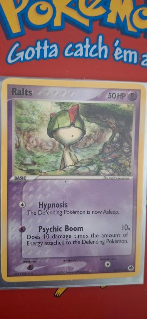 Ralts 60/101, Hobby en Vrije tijd, Verzamelkaartspellen | Pokémon, Zo goed als nieuw, Losse kaart, Foil, Ophalen of Verzenden