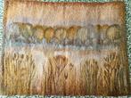 Vintage Poolse art design gobelin wandkleed kelim Walczak, Huis en Inrichting, Ophalen of Verzenden