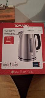 Waterkoker van Tomado, Witgoed en Apparatuur, Waterkokers, 1 tot 2 liter, Ophalen, Nieuw, Rvs