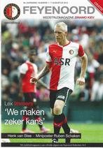 9 EC Programma's Feyenoord 2012 tot 2018, Verzamelen, Verzenden, Zo goed als nieuw, Feyenoord, Boek of Tijdschrift