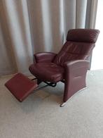 Luie stoel, TV stoel, Huis en Inrichting, Stoelen, Ophalen, Gebruikt, Bruin, Leer