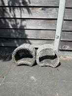 Betonnen bloembak, Ophalen, Gebruikt