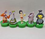 5x Jungle Boek Mowgli Kaa Hathi Louie Balou Disney Nestlé, Verzenden, Leeuwenkoning of Jungle Boek, Gebruikt, Beeldje of Figuurtje