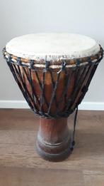 originele djembe met hoes uit Senegal, Muziek en Instrumenten, Overige Muziek en Instrumenten, Gebruikt, Ophalen of Verzenden