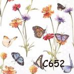 Servetten decoupage/bullet journal – opnieuw aanwezig - C652, Verzenden, Nieuw, Materiaal