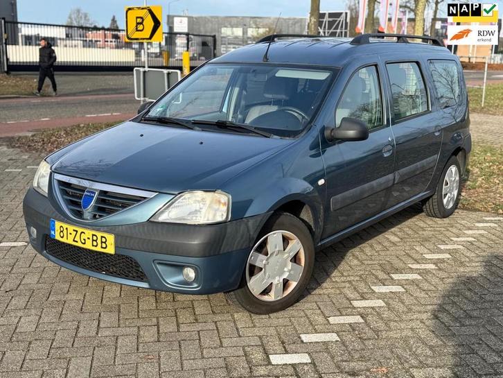 Dacia Logan MCV 1.6-16V Lauréate, Auto's, Dacia, Bedrijf, Te koop, Logan MCV, ABS, Airbags, Boordcomputer, Centrale vergrendeling