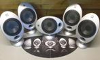 Kef hts2001 satelliet speakers 5 stuks , eitjes ,met boekjes, Overige merken, Gebruikt, Ophalen of Verzenden, 60 tot 120 watt