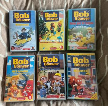 Bob de Bouwer - 6x Videoband / VHS beschikbaar voor biedingen