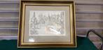 tekening brugge , door john de witte, Huis en Inrichting, Ophalen of Verzenden, 'T Olde Gre-j, Info@toldegrej.nl, Endepoelstraat 20f Didam
