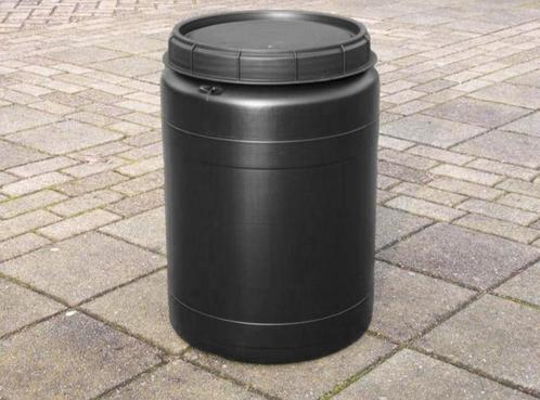Voerton 60 Liter vaten ( vissenvoer/ paardenvoer /hondenvoer, Tuin en Terras, Regentonnen, Nieuw, Kunststof, Minder dan 75 liter