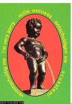 Ansichtkaart	Brussel	Manneke Pis, Verzenden, 1960 tot 1980, Ongelopen, Brussel (Gewest)