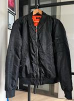 Zwarte Bomberjack - Maat L, Kleding | Heren, Ophalen of Verzenden, Zo goed als nieuw, Maat 52/54 (L), Zwart