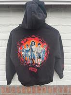 Stranger Things unisex backprint hoodie | zwart maat 140, Ophalen of Verzenden, Gebruikt, Jongen of Meisje, Trui of Vest