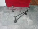 Design salontafel glas, Huis en Inrichting, Ophalen, 100 tot 150 cm, Design, 50 tot 100 cm