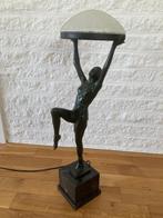 Max le Verrier lady lamp tafellamp art deco, Ophalen