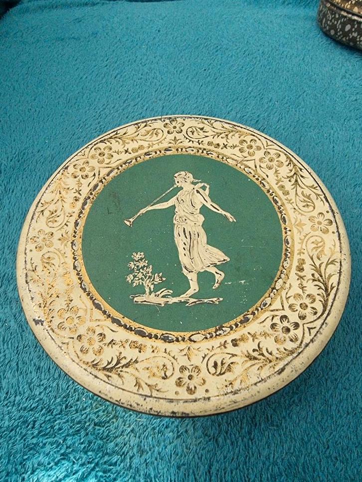 Vintage Albert Heijn Blikken Doos, Verzamelen, Blikken, Ophalen of Verzenden
