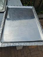 Dienbladen aps 50x36 rvs met rand 9 st, Ophalen of Verzenden, Nieuw, Rond, Metaal