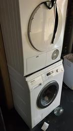 Wasmachine en droger, Witgoed en Apparatuur, Wasmachines, Ophalen, Gebruikt, 1200 tot 1600 toeren, 85 tot 90 cm