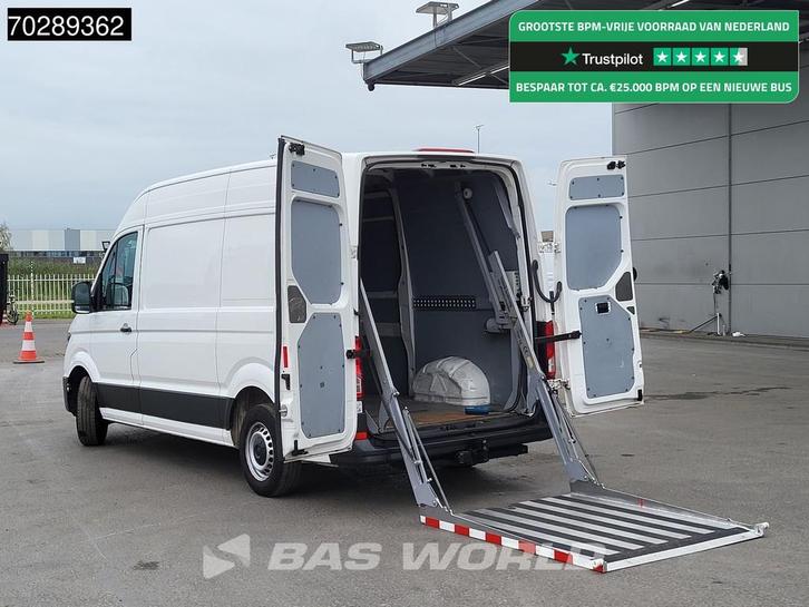 Volkswagen Crafter Easy Loader 500KG L3H3 Trekhaak Airco Cru, Auto's, Bestelauto's, Bedrijf, Te koop, Airconditioning, Centrale vergrendeling