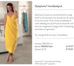 Optidee Handdoekjurk - Nieuw! Petrol, Ophalen of Verzenden, Nieuw, Blauw, Handdoek