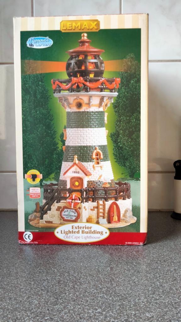 Lemax vuurtoren, Diversen, Kerst, Ophalen of Verzenden
