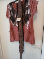 Carnaval Shirt met Riem - Maat M, Ophalen of Verzenden, Zo goed als nieuw, Maat 38/40 (M)