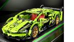 groene raceauto - lego compatibel - 452 stuks, Ophalen of Verzenden, Nieuw