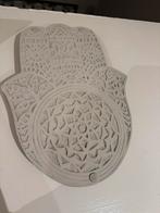 Houten Hand van Fatima Wanddecoratie 2 stuks, Ophalen of Verzenden, Gebruikt