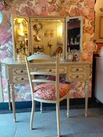 Mooie kaptafel, barokstijl, mintgroen, Huis en Inrichting, Ophalen, Barok, 100 tot 150 cm, 100 tot 150 cm