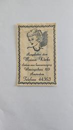 Amsterdam suikerzakje, Ophalen of Verzenden