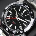 Grand Seiko Spring Drive GMT 40.5 (Zeer goed/ 12/2021), Staal, Ophalen of Verzenden, Zo goed als nieuw, Seiko