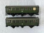 2x Fleischmann 5091 2e klas DB rijtuigen 3-as, Hobby en Vrije tijd, Modeltreinen | H0, Gebruikt, Wagon, Ophalen of Verzenden, Fleischmann