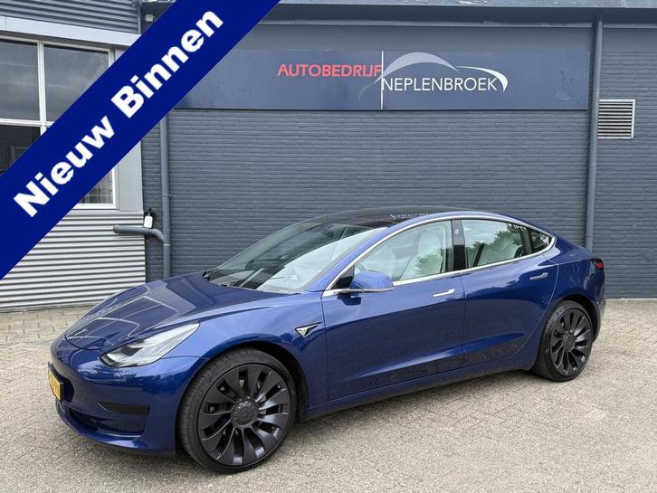 Tesla Model 3 Standard RWD Plus 60 kWh Bj 2019 Km 56.000 Nap, Auto's, Tesla, Bedrijf, Te koop, Model 3, ABS, Adaptive Cruise Control