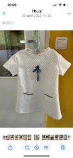 Jurk maat  134 - 140  ecru meisjes kleding zgan, Kinderen en Baby's, Kinderkleding | Maat 134, Ophalen of Verzenden, Zo goed als nieuw