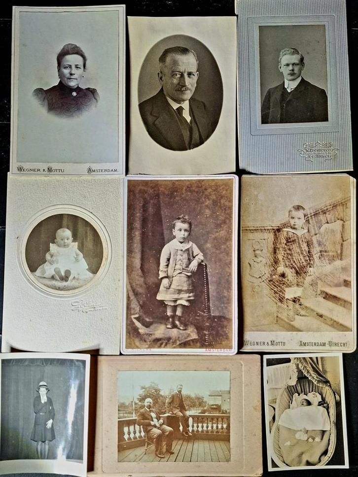 Collectie Oude Foto's (300+), Verzamelen, Foto's en Prenten, Ophalen of Verzenden