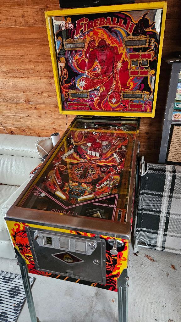 Flipperkast Fireball 2, Verzamelen, Automaten | Flipperkasten, Gebruikt, Elektronisch, Flipperkast, Bally, Ophalen