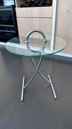 Rolf Benz style bijzettafeltje, Huis en Inrichting, Minder dan 55 cm, Rond, Ophalen, 45 tot 60 cm