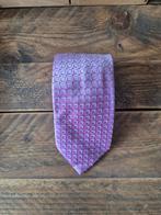 Roze Hugo Boss stropdas 100% zijde, Kleding | Heren, Stropdassen, Ophalen of Verzenden, Zo goed als nieuw, Hugo Boss, Met patroon