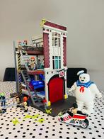 Ghostbusters Playmobil + Ecto-1 (de auto) + hotdog kraam., Gebruikt, Ophalen of Verzenden